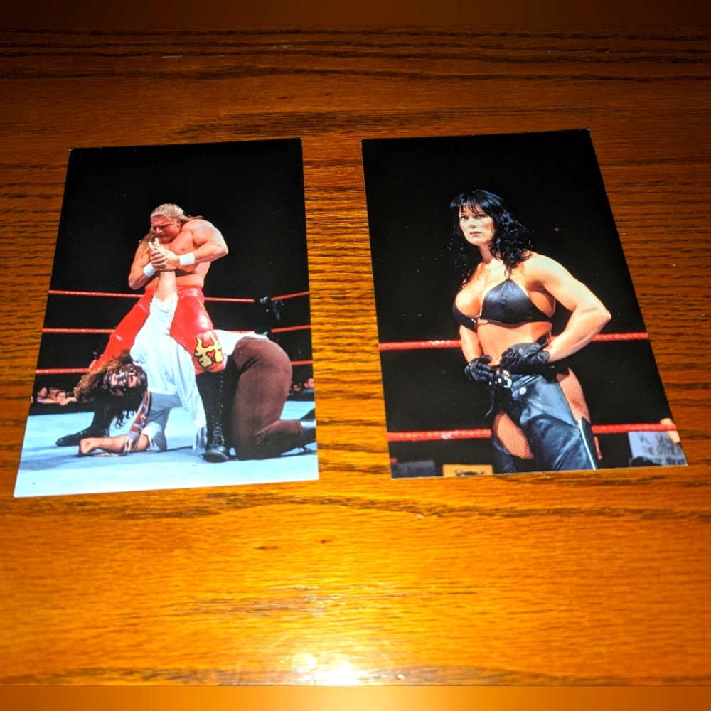 Triple H Chyna DX WWF Wrestlemania Live! 4" x 6" PhotoCards Set